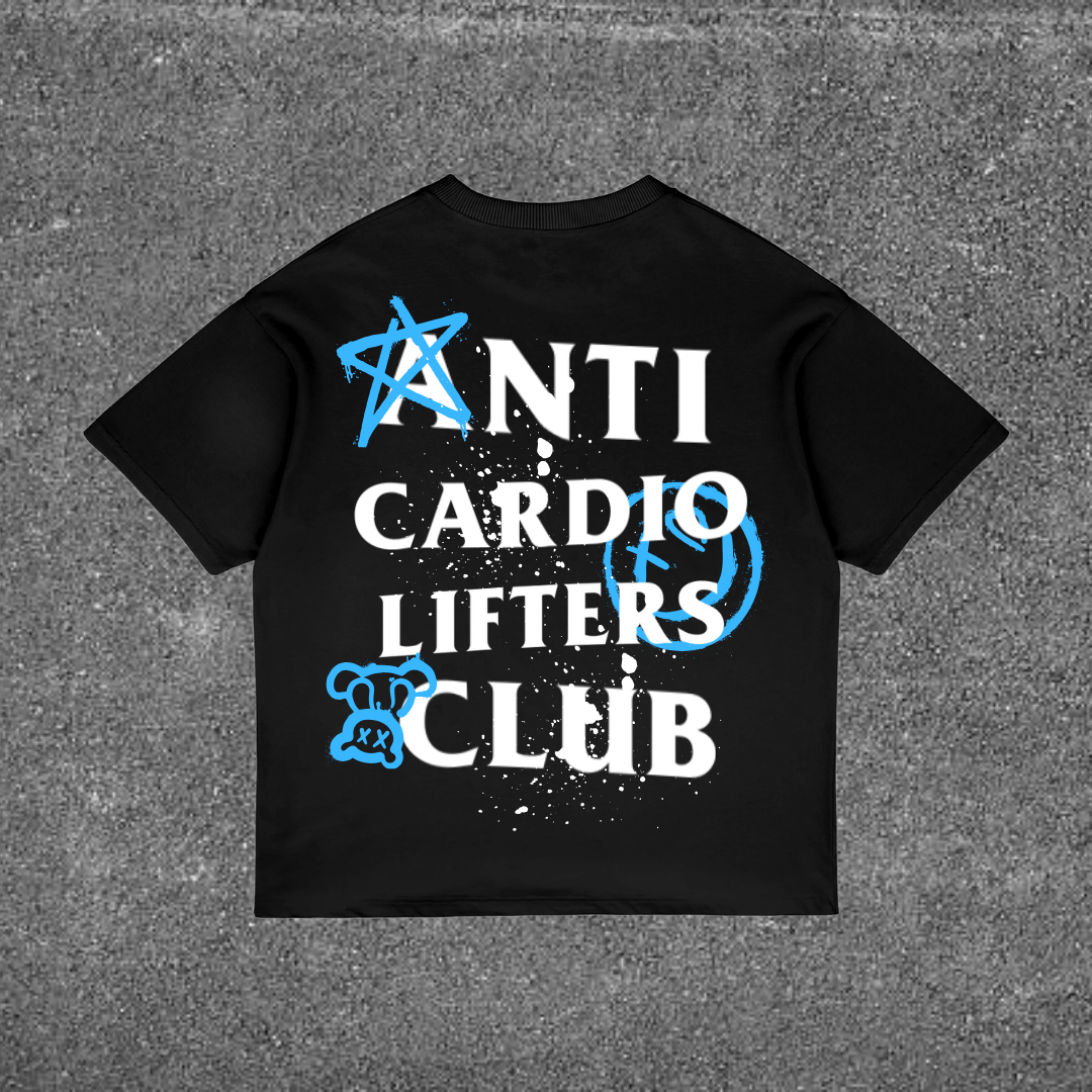 ANTI CARDIO LIFTERS CLUB T-SHIRT