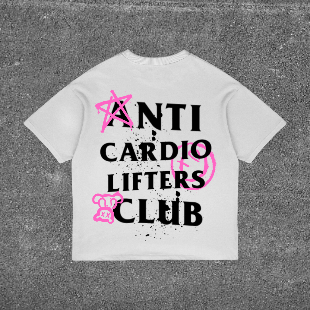 ANTI CARDIO LIFTERS CLUB T-SHIRT