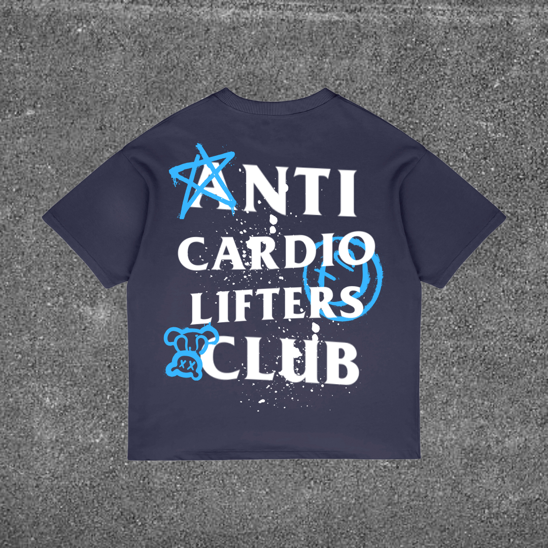 ANTI CARDIO LIFTERS CLUB T-SHIRT